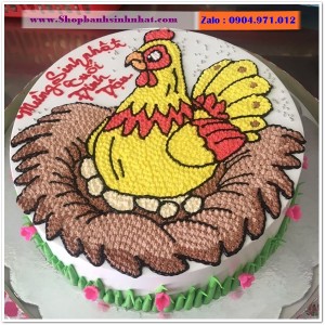 Bánh Sinh Nhật Con Gà Tuổi Dậu - V59